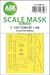 Masking Set F14D Tomcat Canopy (Great Wall Hobby) Single Sided 200-M48294