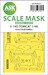 Masking Set F14D Tomcat Canopy (Great Wall Hobby) Double Sided 200-M48295