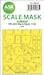 Masking Set Sikorsky UH60A Black Hawk Canopy and wheels (ICM) Single Sided 200-M48296
