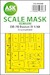 Masking Set DB7B Boston III Canopy and other glassparts (Hong Kong Models) Single Sided 200-M48308