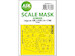 Masking Set Jaguar GR1/GR1a Canopy and wheels (Airfix) Single Sided 200-M48312