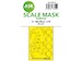 Masking Set F16A MLU Canopy Single Sided (Kinetic) 200-M48319
