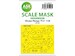 Masking Set Meteor FR9 Canopy Double Sided (Airfix) 200-M48323