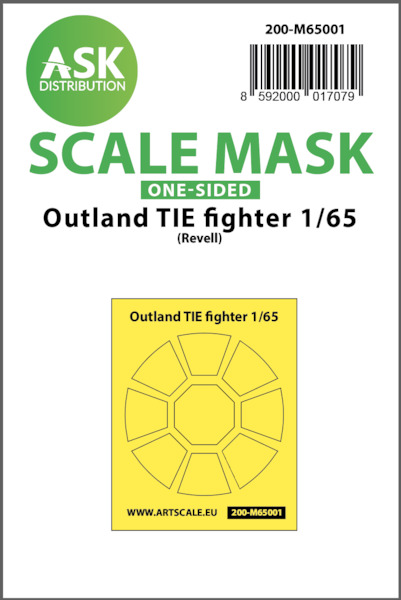 Masking Set Outland TIE fighter One sided (Revell) 200-M65001