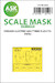 Masking Set English Electric Lightning F2A (Airfix) Single sided 200-M72005