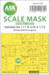 Masking Set Heinkel He111H-2/H-3 (Hobby 2000 / Hasegawa) Double sided 200-M72009