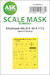 Masking Set Curtiss P40K / Kittyhawk MKIII (Special Hobby) Single sided 200-M72011