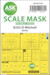 Masking Set B25C/D Mitchell (Airfix) Double Sided sided 200-M72022