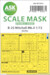 Masking Set Mitchell MKII (Airfix) Double Sided sided 200-M72024