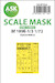 Masking Set Messerschmitt BF109E-1/3  (Special Hobby) Single sided 200-M72026