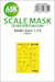 Masking Set A6M3 Zero (Tamiya) Single sided 200-M72035