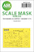 Masking Set Tachikawa Ki54 Otsu "Hickory" Glassparts and wheels (Special Hobby) Single sided 200-M72039