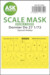 Masking Set Dornier Do27 Canopy and wheels (Special Hobby)  Single sided 200-M72062
