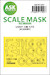 Masking Set F14B Tomcat  Canopy and wheels (Academy) Single Sided 200-M72073
