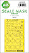 Masking Set Lockheed C130J Hercules Glasspart and wheels (Zvezda) Single Sided 200-M72075