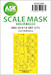 Masking Set Mikoyan MiG29SMT  9-19 Fulcrum (Great Wall Hobby) Double Sided 200-M72090