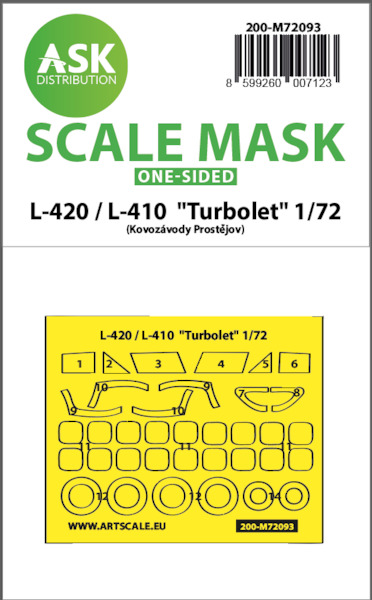 Masking Set L420/L410 "Turbolet (KP) Single Sided  200-M72093