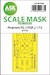 Masking Set Phantom FG1/FGR2  Canopy and wheels (Airfix) Single Sided 200-M72096