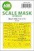 Masking Set Bloch MB210  Cockpit and wheels (Frrom) Single Sided 200-M72097