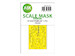 Masking Set F14D Tomcat (Tamiya) Single Sided 200-M72105