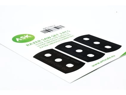 Razor blade Saw set with Radius Ultra smooth and extra smooth  3 blades  200-T0017