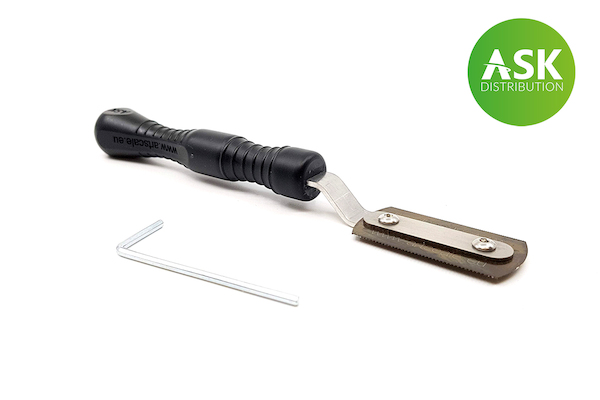 Razor blade Saw holder Asymetric, containing Ultra smooth and extra smooth (70/43 Teeth) saw 200-T0021