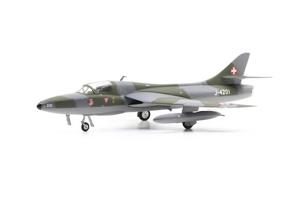 Hawker Hunter Mk68 J-4201 Swiss Air Force HB RVR Amici dell Hunter 85.001217