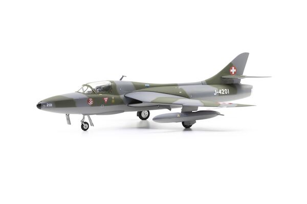 Hawker Hunter Mk68 J-4201 Swiss Air Force HB RVR Amici dell Hunter  85.001217