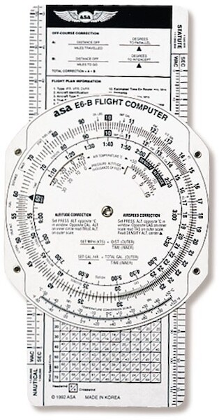 E6-B Paper Flight Computer ASA-E6B-P