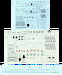 F-16 Spare decals sets with stencils etc asd72xx