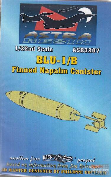 BLU-1/B Finned napalm Canister  ASR3207