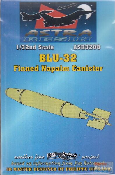 BLU-32 Finned napalm Canister ASR3208