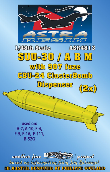 SUU30 / ABM with 907 fuse CBU24 clusterbomb  ASR4813