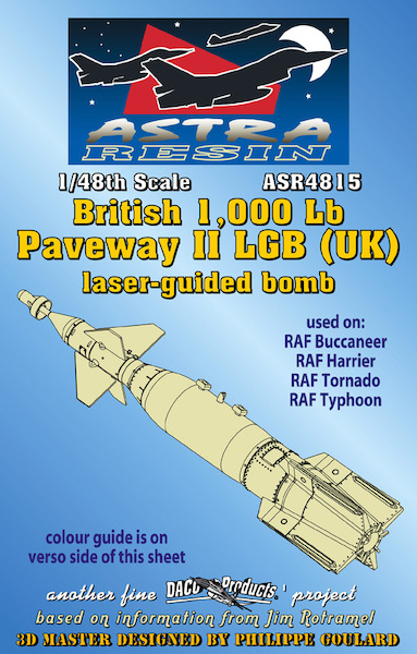 British 1000lb Paveway II LGB  ASR4815