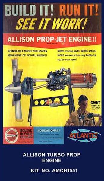 Allison Turbo Prop Engine ATL-H1551