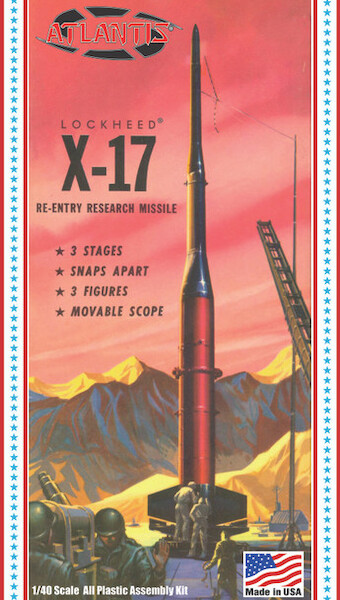 Lockheed X17 Re-entry research Missile  H1810