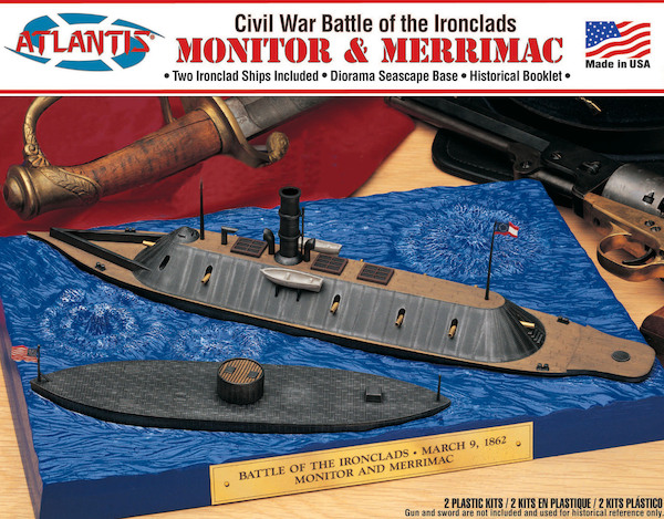 Civil War Battle of the Iron Clads: Monitor & Merrimac L77257