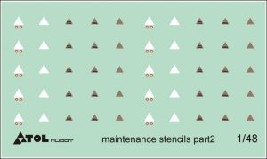 Luftwaffe Maintenance Stencils part 2  D48002