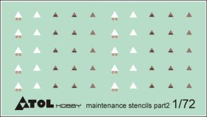 Luftwaffe Maintenance Stencils part 2  D72002