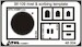 Messerschmitt BF109 rivet and scribing template PE32001