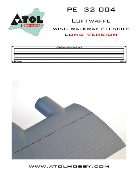Luftwaffe wing walkway stencils (Long)  PE32004