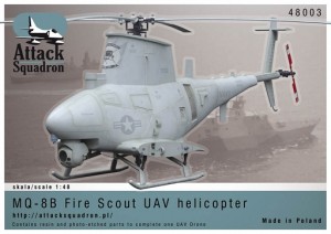 MQ-8B Fire Scout helicopter UAV  AS48003