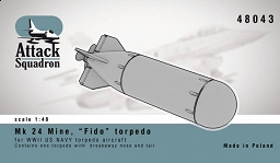 US Navy Mark 24 Mine 'FIDO" Torpedo  AS48043