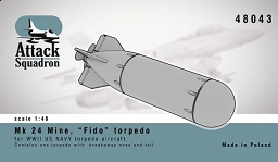 US Navy Mark 24 Mine 'FIDO" Torpedo AS48043