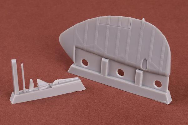 Supermarine Spitfire/Seafire Broad Chord Rudder buc24-818