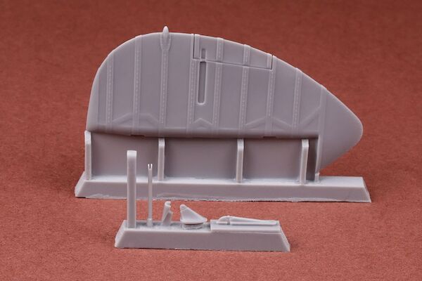 Spitfire Mk.IX broad chord rudder (Airfix)  buc-24032