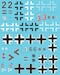 Bf 109/HA-1112 1990s Airshow Star Decals  buc32015