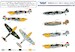 Bf 109/HA-1112 1990s Airshow Star Decals buc32015