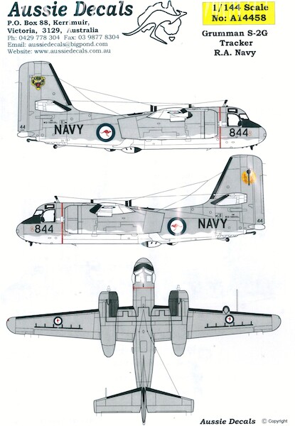 Grumman S2G Tracker (RAN) A14458