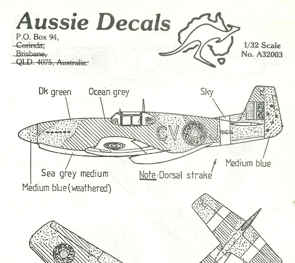 P51D Mustang A32003